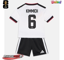 Niemcy Joshua Kimmich #6 Koszulka Podstawowa dzieci MŚ 2026 Krótki Rękaw (+ krótkie spodenki)